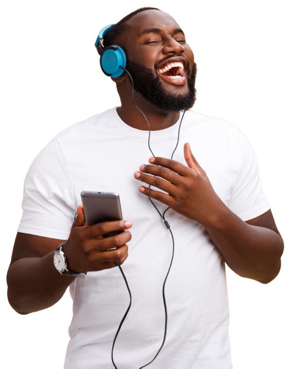 nigga-listening-music